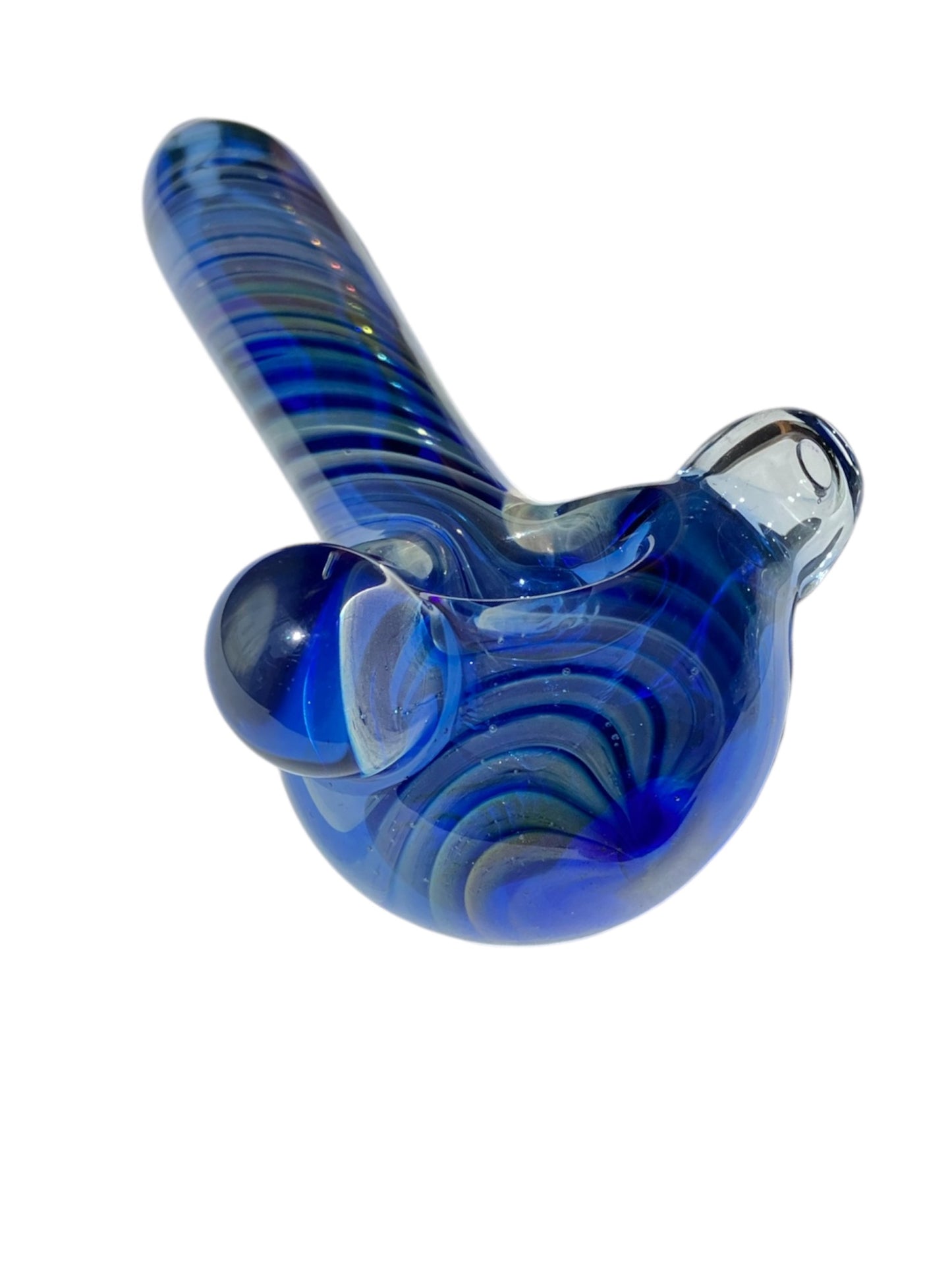 Shine 4.5" Blue Hand Pipe