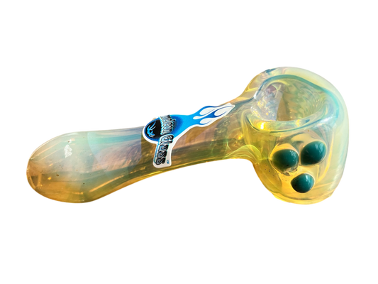 Chameleon Glass Flat Bottom Pipe