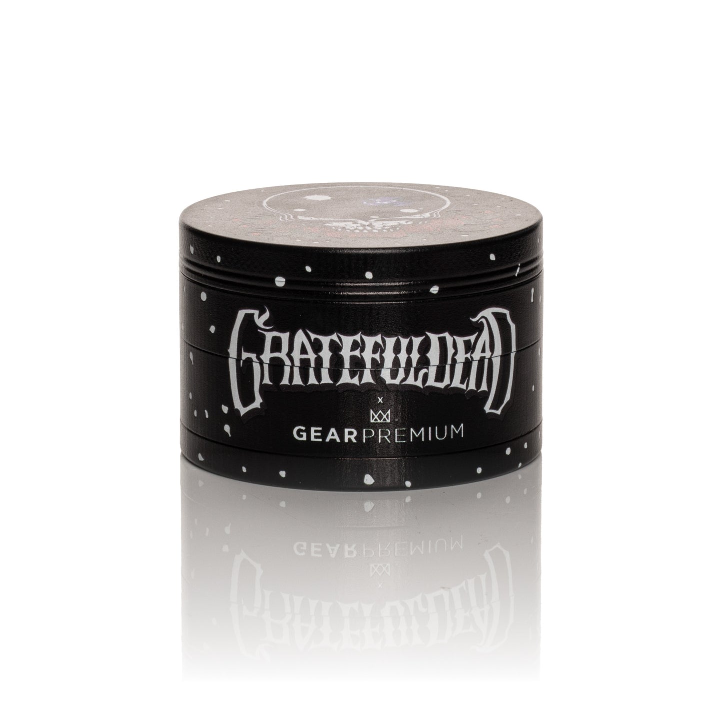 GEAR Premium® GRATEFUL DEAD 2.5" 4 Piece Space Your Face Grinder