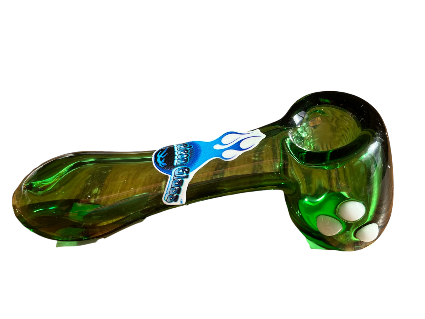 Chameleon Glass Flat Bottom Pipe