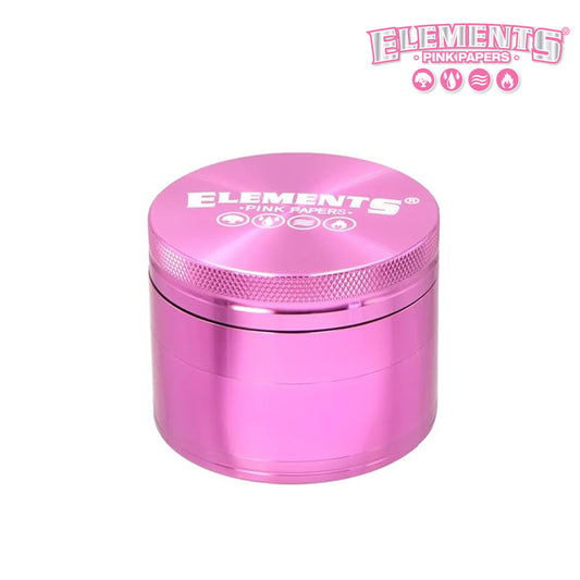 ELEMENTS Pink 2.2" 4 Piece Grinder
