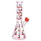 Life Is A Bowl Of Cherries Beaker Water Pipe - 10"