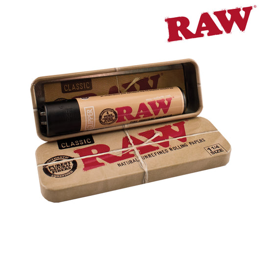 RAW Metal Tin Case 1¼