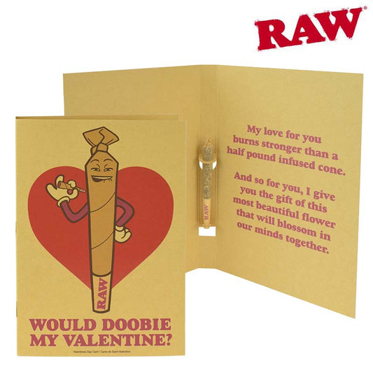 RAW Doobie Valentine's Card