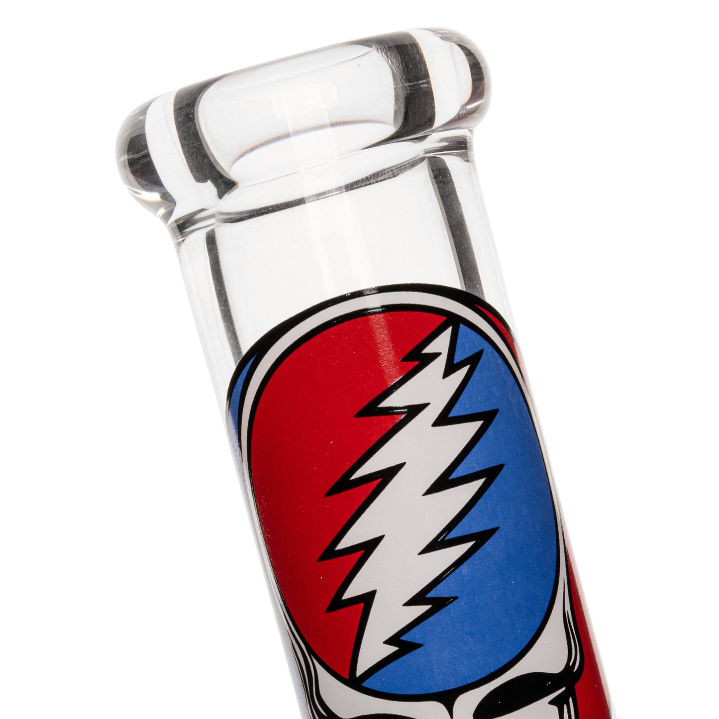 GEAR Premium® Grateful Dead 10" Steal Your Face Beaker Base Bong