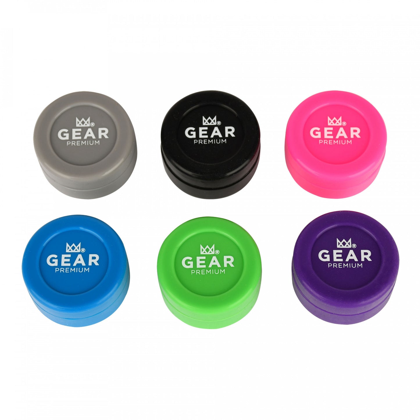 GEAR Med Silicone Jars (6pk)