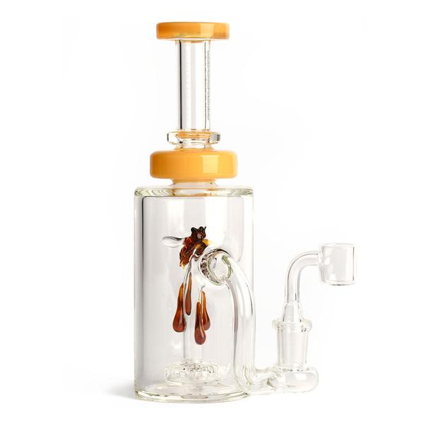Red Eye Glass 8.5" Apiary Concentrate Rig with UFO Perc