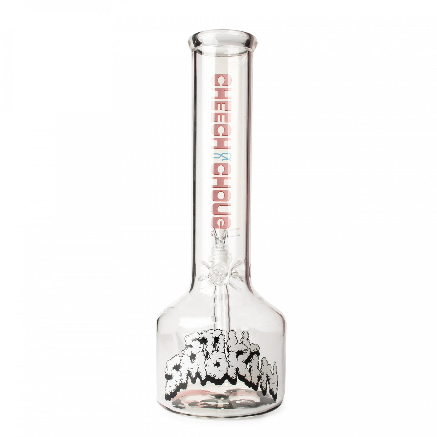 Cheech & Chong Glass 12”Tall Still Smokin Canteen Base Water Pipe