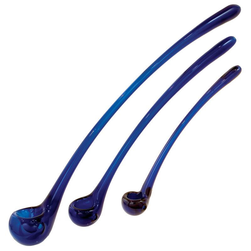 Red Eye Glass Blue Gandalf Hand Pipe