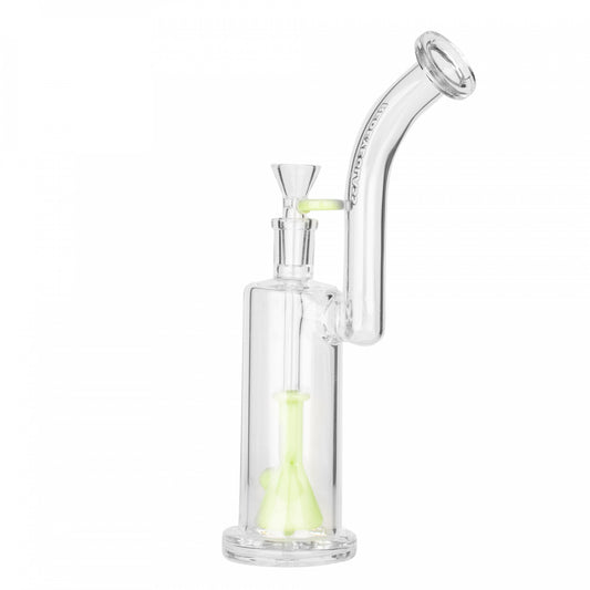 Red Eye Glass 10" Slyme Bong In a Bottle Bubbler. Available at head shop One Love Hemp Co. In Vancouver!