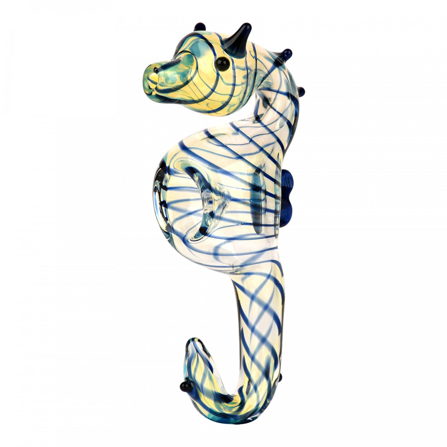 Seahorse 4.75” Glass Hand Pipe