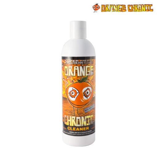 Orange Chronic 12oz Water Pipe Cleaner