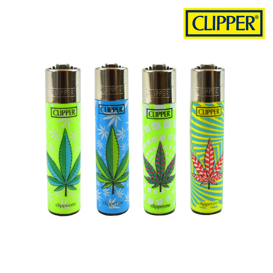 Clipper Lighter Leaf Design.  Headshop Vancouver Canada