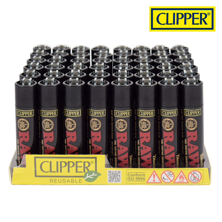 Clipper Lighter-RAW Black