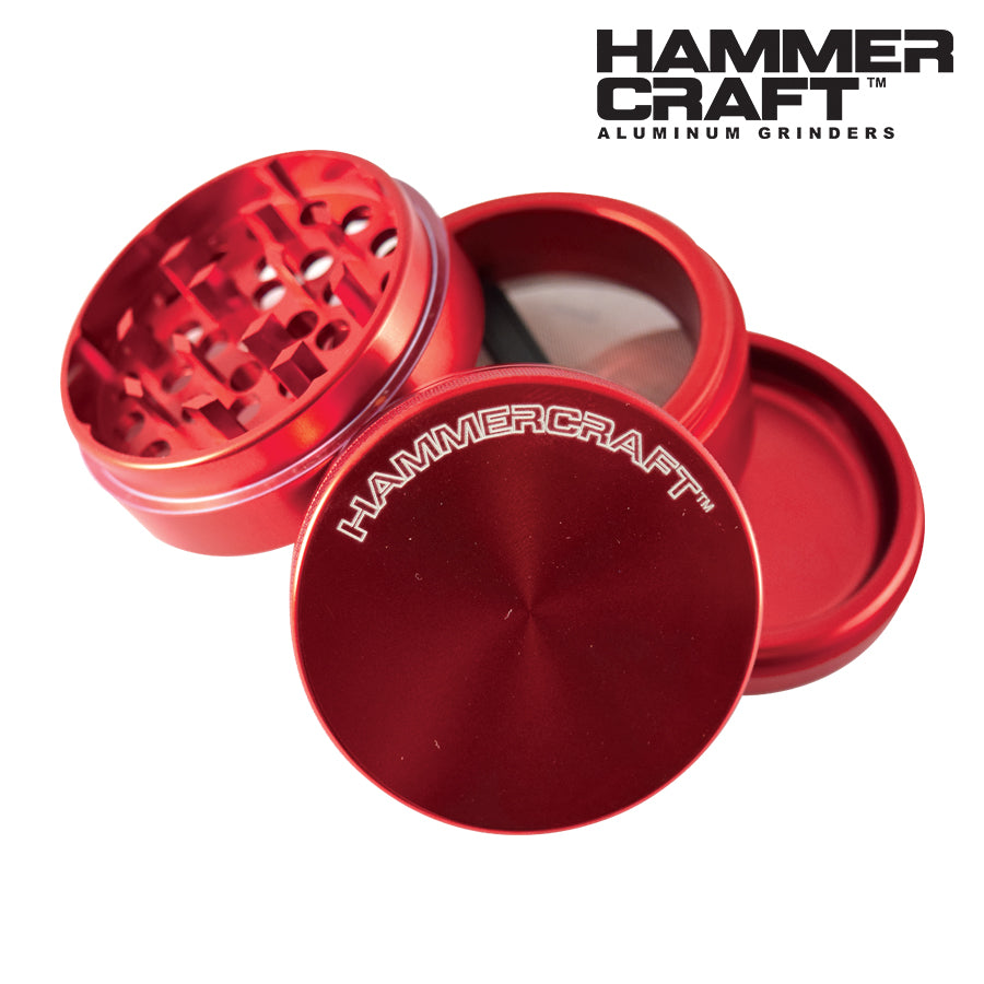 HAMMERCRAFT 4PC ALUMINUM GRINDERS - 2.2"