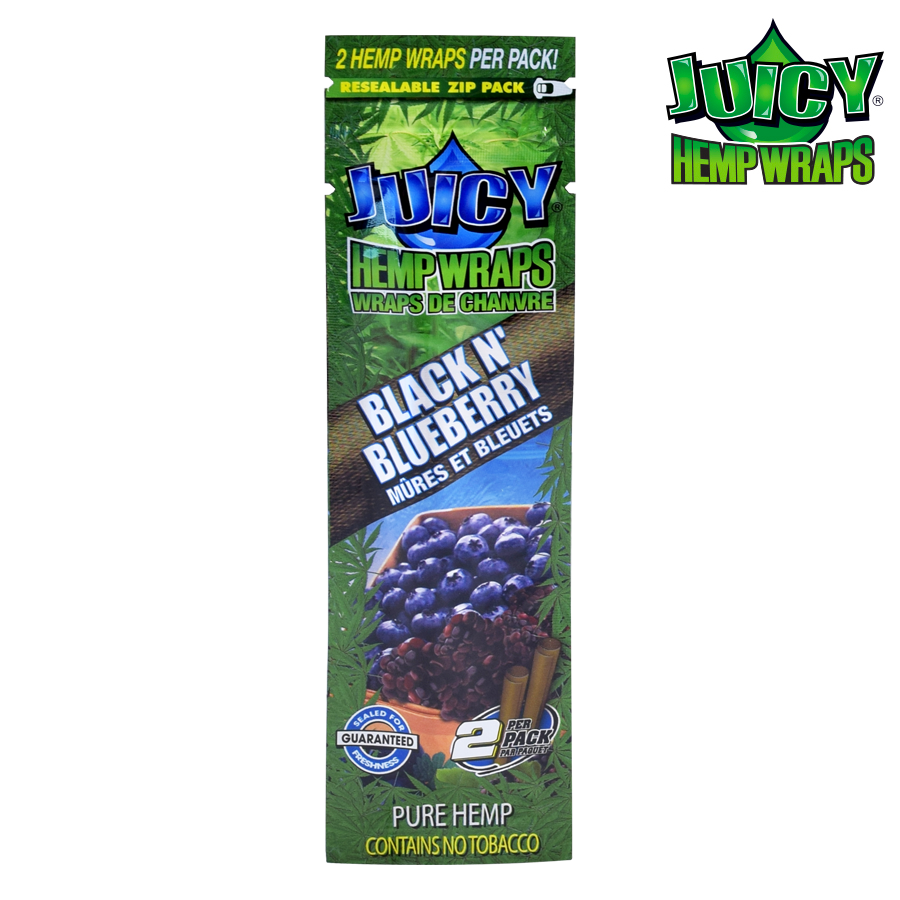 Juicy Hemp Wrap Blueberry