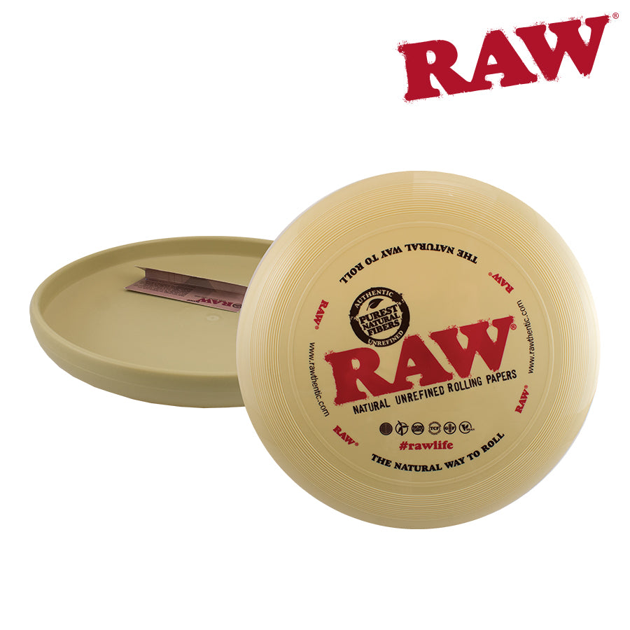 RAW Flying Disc and Rolling Tray! Frisbee