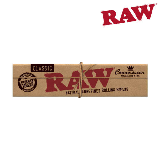 RAW CONNOISSEUR KING SIZE W/ TIPS