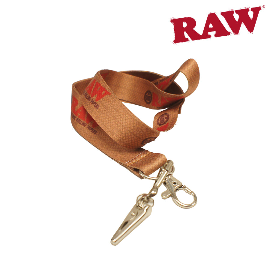 Raw Lanyard with Clip