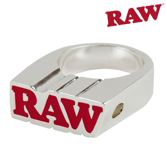 RAW Silver Smoking Ring
