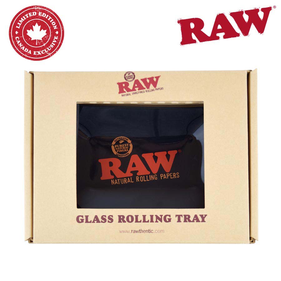 RAW Black Glass Mini Tray