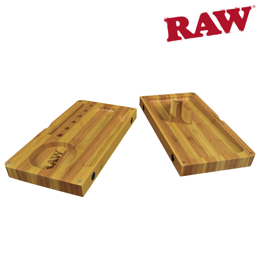 Raw Backflip Tray Stripes Bamboo