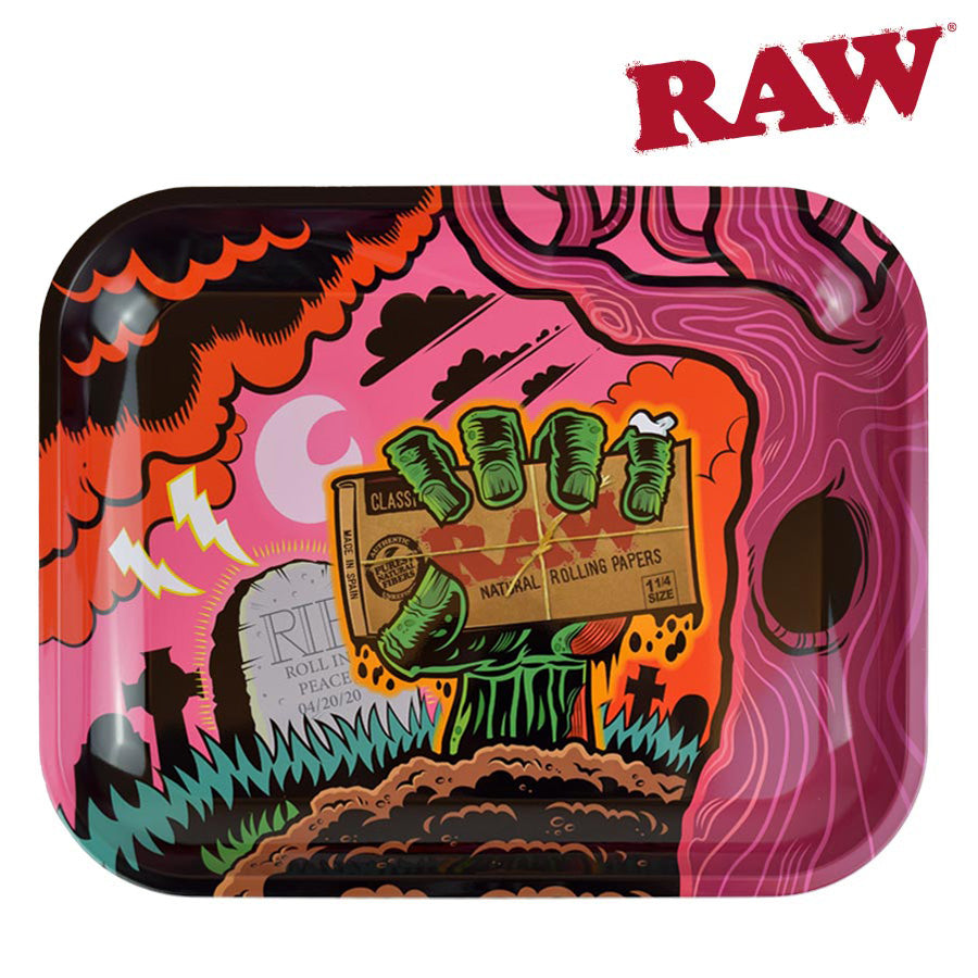 Raw Zombie Rolling Tray LG