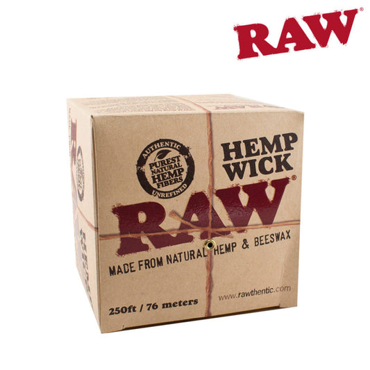 Box of 1 250ft spool of raw hemp wick