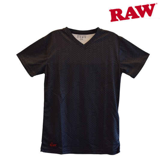 RAW Watermark Short Sleeve Shirt With Pocket