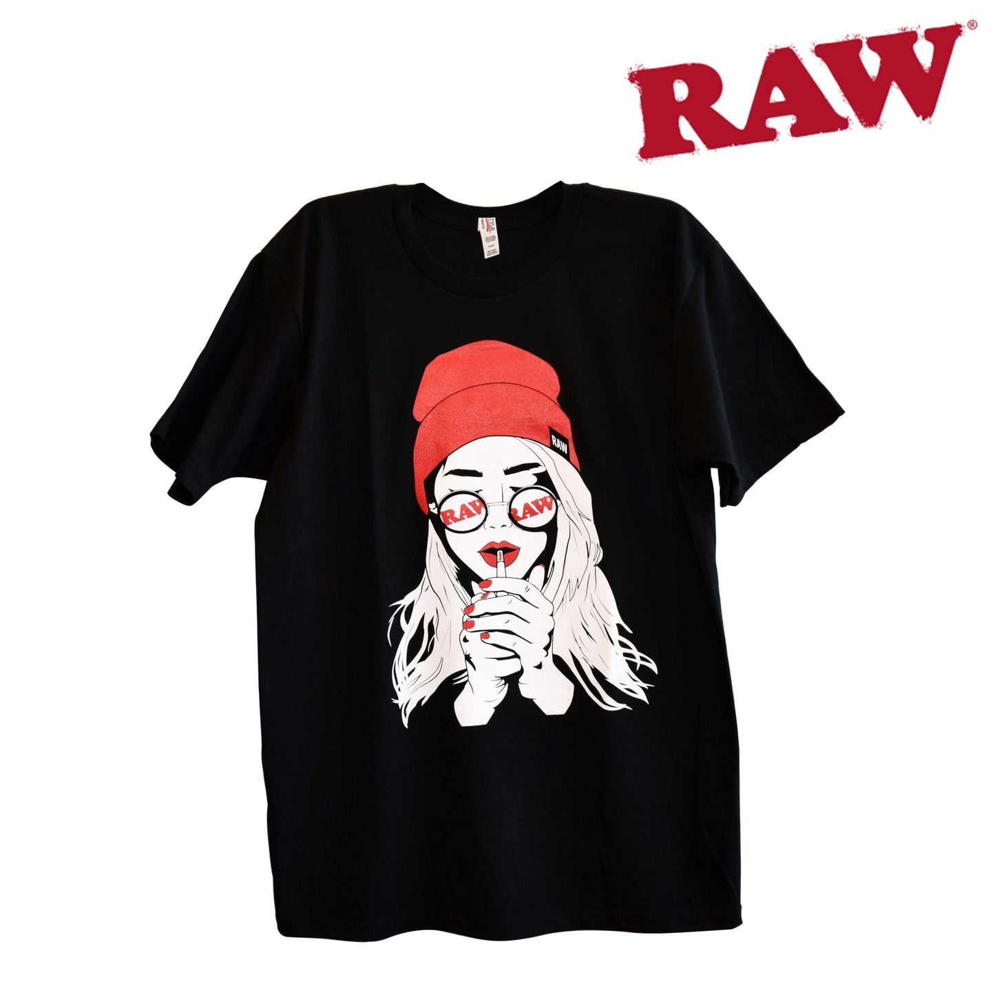 RAW Smoking Girl Shirt