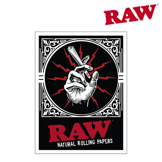 RAW Cone Hand Sticker