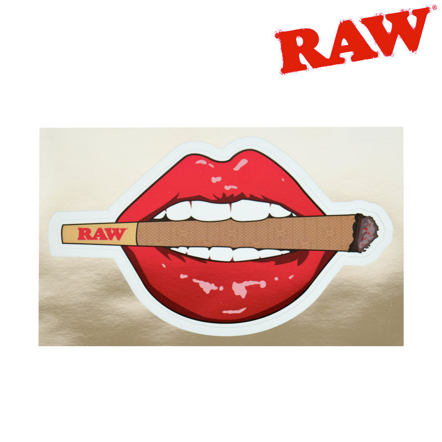 Raw Lips Sticker