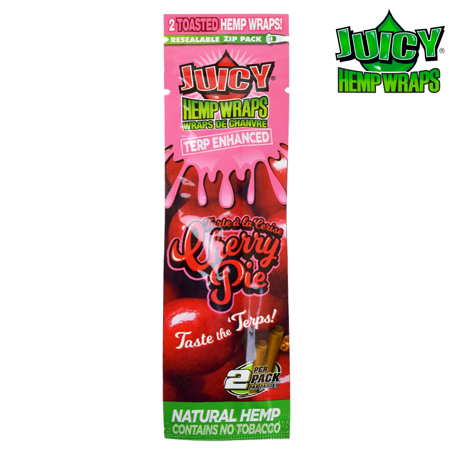 Juicy Jay's Terp Enhanced Hemp Wrap-Cheery Pie