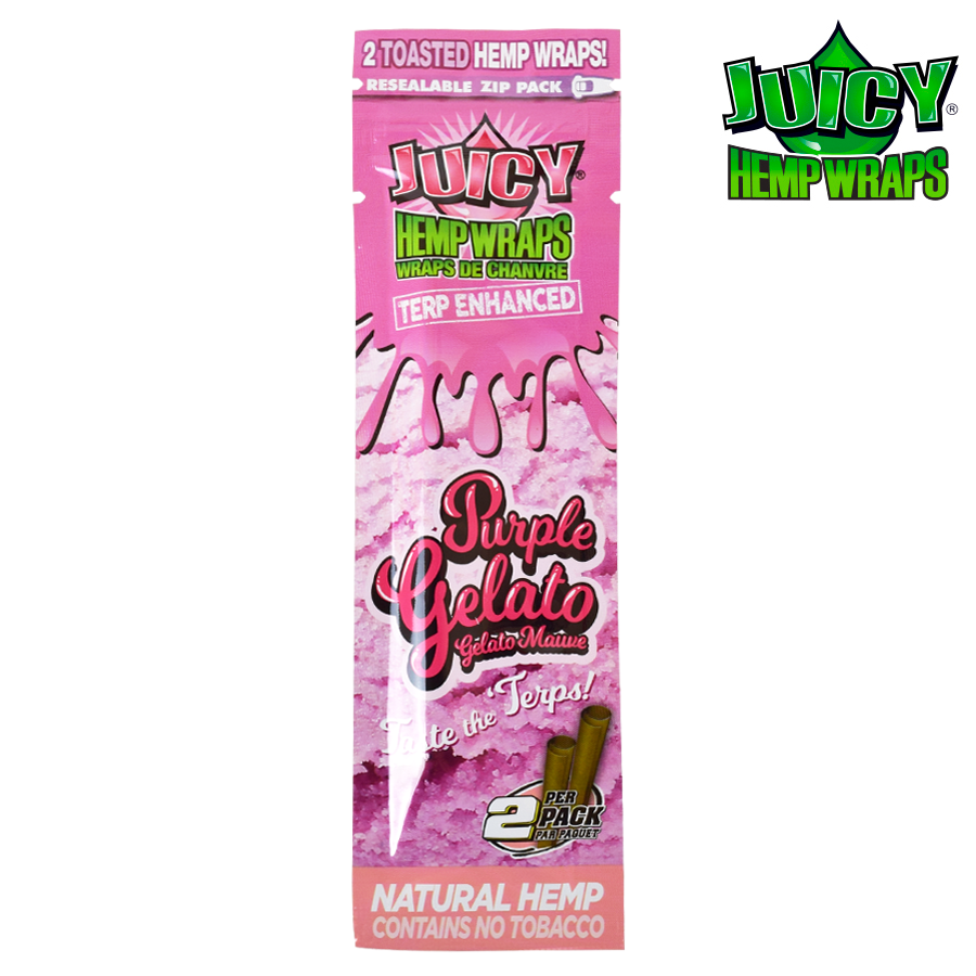Juicy Terp Enchanced Hemp Wraps-Cherry Pie