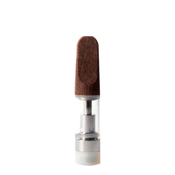 Authentic CCELL TH2 Glass Cartridge with Wood Tip - 0.5ml