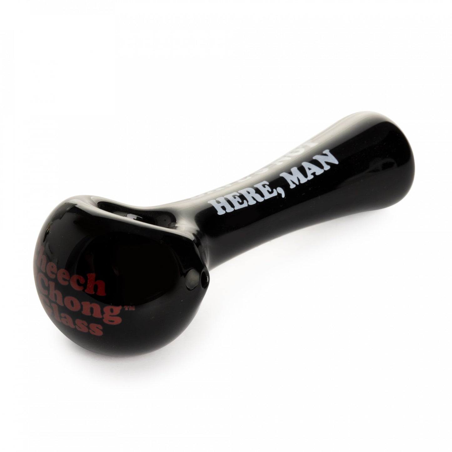 CHEECH & CHONG® GLASS 4.5" Dave's Not Here Man Hand Pipe