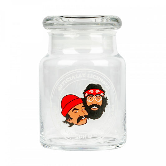 Pop Top Jar with Cheech & Chong Logo