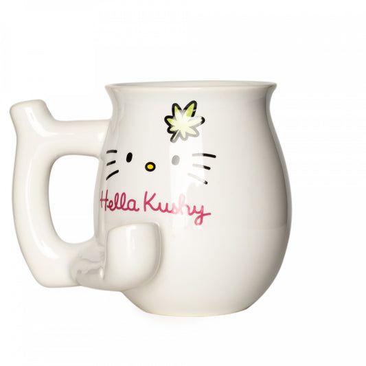 Hello Kushy Ceramic Mug Pipe Canada