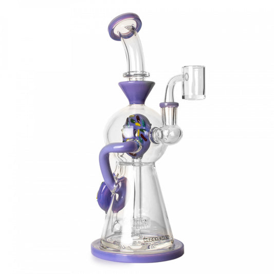 RED EYE GLASS® 12" Donut Concentrate Recycler