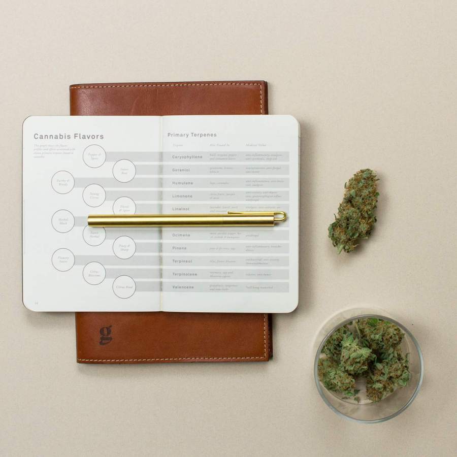 goldleaf-the-cannabis-taster-cannabis-journal-marijuana-notebook- headshot Vancouver canada  Edit alt text