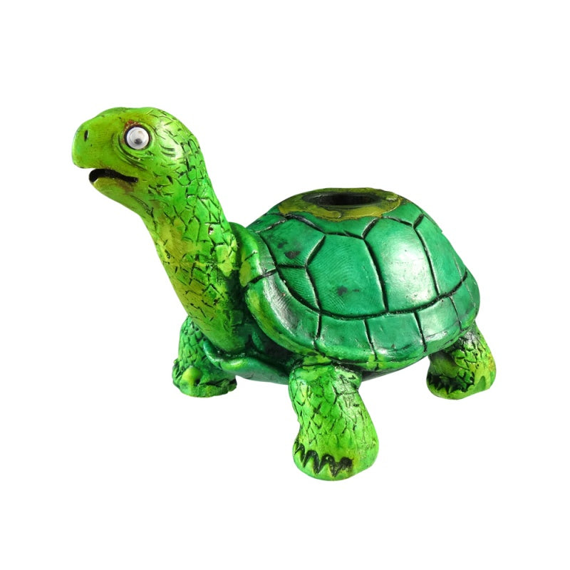 Handcrafted Medium Pipe – Turtle