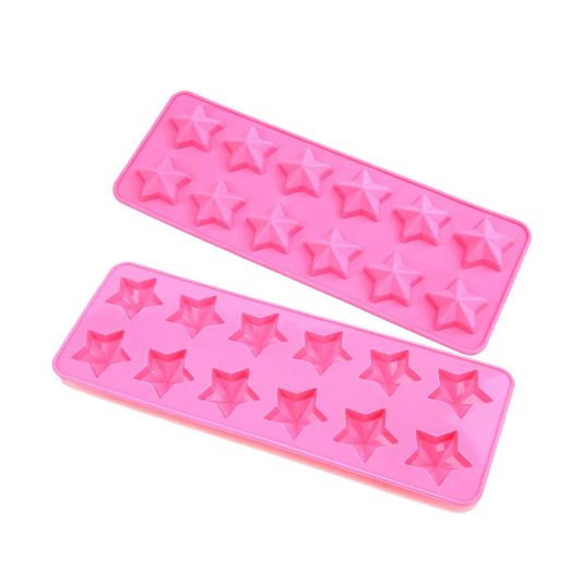 Silicone Star Mold Pink