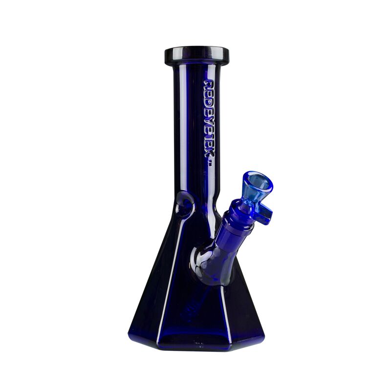 Red Eye Tek™ 10" Hextatic Tube with Six-Sided Pyramid Base & Embossed Logo