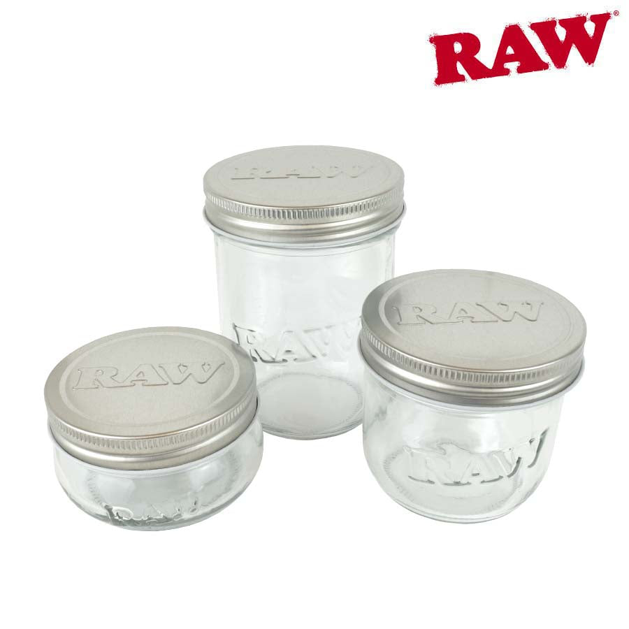 RAW Smell Proof Cozy & Mason Jar Storage