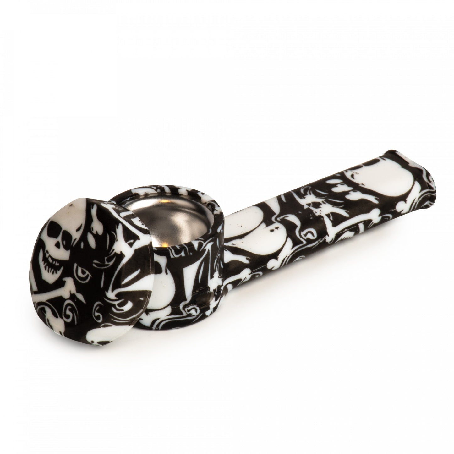 Lit Silicone Pattern Hand Pipe
