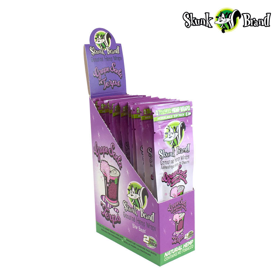 Skunk Terp Hemp Wrap Grape Soda Vancouver Canada