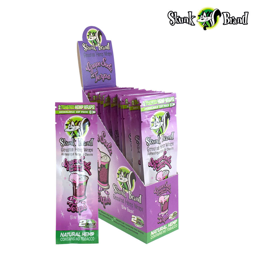 Skunk Terp Hemp Wrap Grape Soda Vancouver Canada